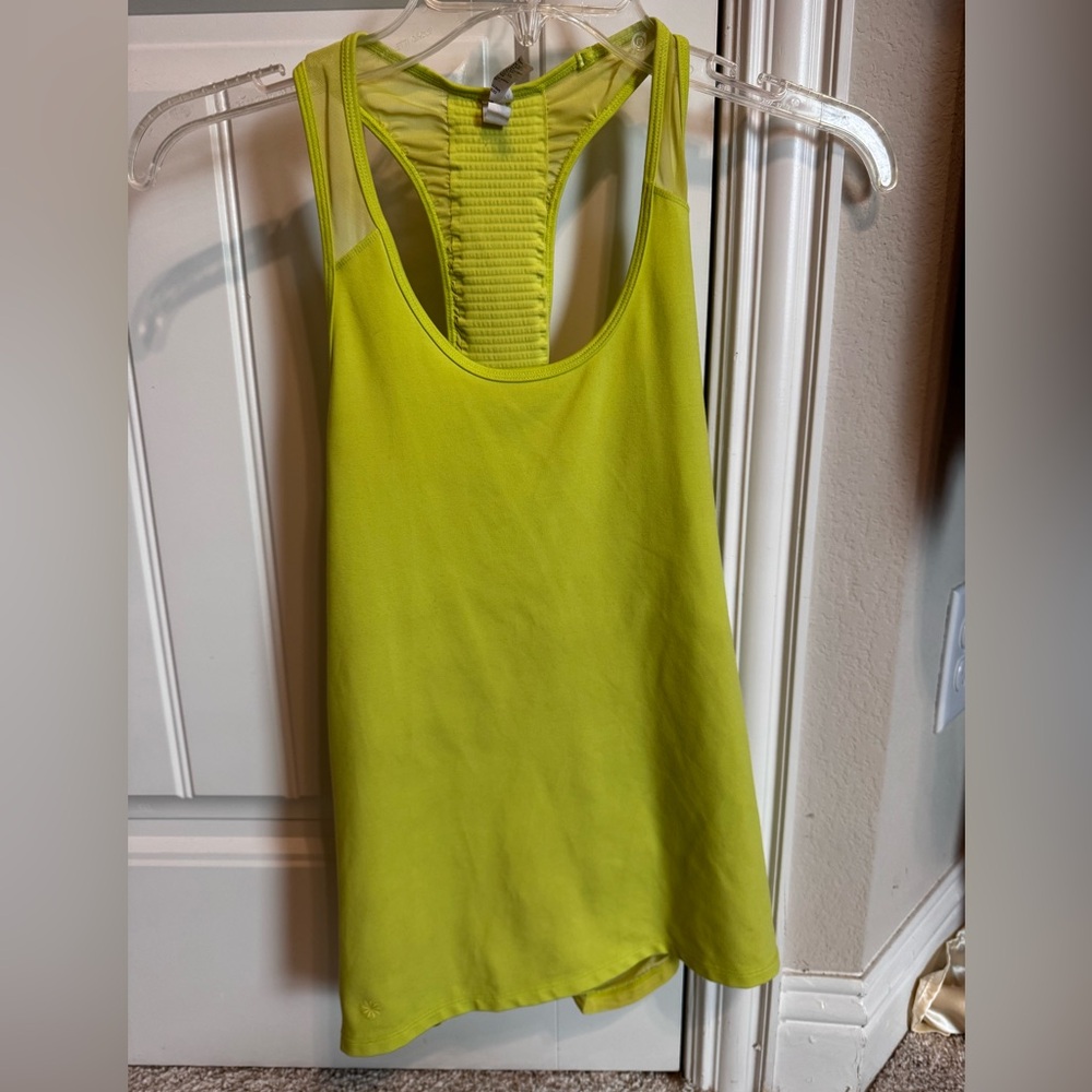 Athleta Vibrant Green Tank Top